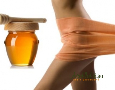 антицеллюлитный массаж с медом