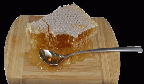 мед в сотах применение