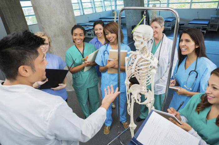 студенты медики на практике