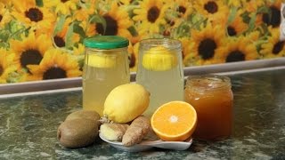 Напиток из имбиря и лимона - напиток для похудения