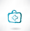 Значок медицинские чемодан | Векторный клипарт