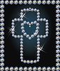 Счастливый Алмазный крест и сердце Пасха, вектор | Векторный клипарт