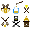 Набор значков Honey | Векторный клипарт