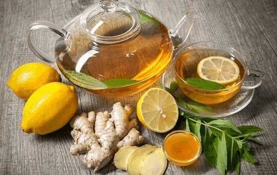Имбирный чай с лимоном и медом и мятой рецепт