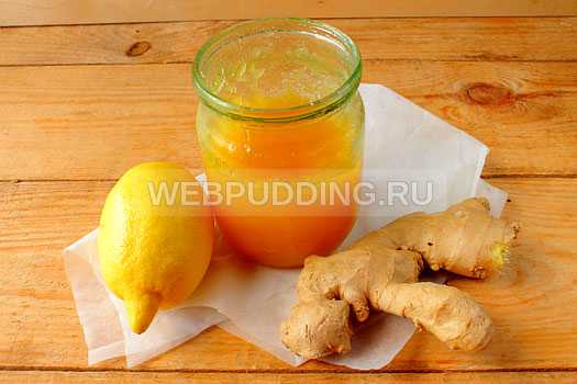 Рецепт имбирь мед лимон