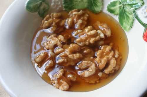 Рецепт мед с орехами